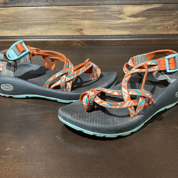 Chaco ZX/2 Cloud Dual Adjustable straps Cushioned Sandals Size 7 - Picture 5 of 10